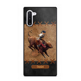 Personalized Cattle Riding Upload Photo Phonecase QTHC3105