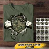 Personalized Croatian Soldier Tshirt Printed 22JUL-HQ04