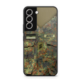 Personalized German Soldier Phone Case Printed 22JUL-HQ04