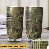 Personalized German Soldier Tumbler Printed 22JUL-HQ04