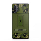 Personalized Swedish Soldier/Veterans Phone Case Printed 22JUL-DT16