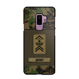 Personalized Swiss Soldier/Veterans Phone Case Printed 22JUL-DT16