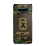 Personalized Swiss Soldier/Veterans Phone Case Printed 22JUL-DT16