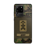 Personalized Swiss Soldier/Veterans Phone Case Printed 22JUL-DT16