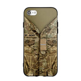 Personalized Danish Army/Soldier Phone Case Printed 22JUL-HQ05