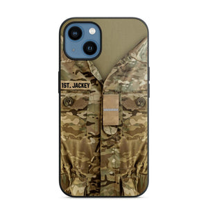 Personalized Danish Army/Soldier Phone Case Printed 22JUL-HQ05