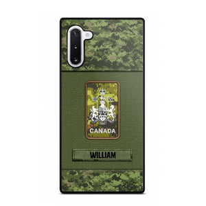 Personalized Canadian Soldier Camo Phone Case Printed 22JUL-DT17