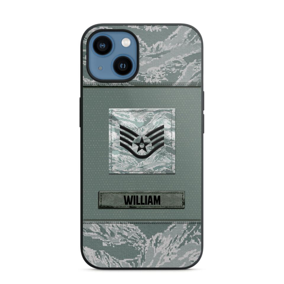 Personalized U.S Soldier/Veterans Camo Phone Case Printed 22JUL-DT18