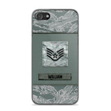 Personalized U.S Soldier/Veterans Camo Phone Case Printed 22JUL-DT18