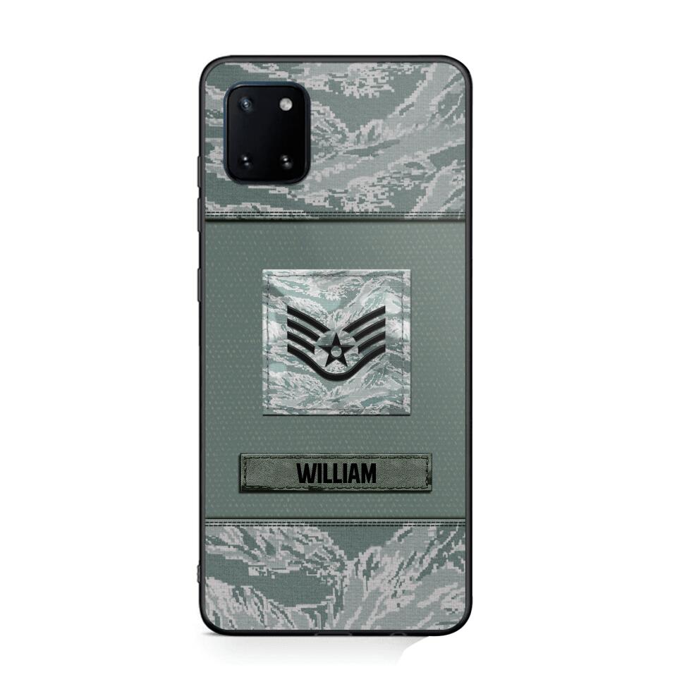 Personalized U.S Soldier/Veterans Camo Phone Case Printed 22JUL-DT18