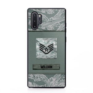 Personalized U.S Soldier/Veterans Camo Phone Case Printed 22JUL-DT18