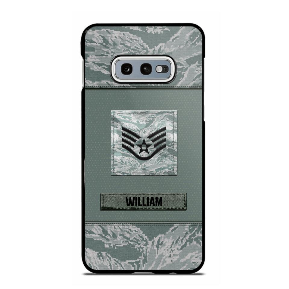 Personalized U.S Soldier/Veterans Camo Phone Case Printed 22JUL-DT18