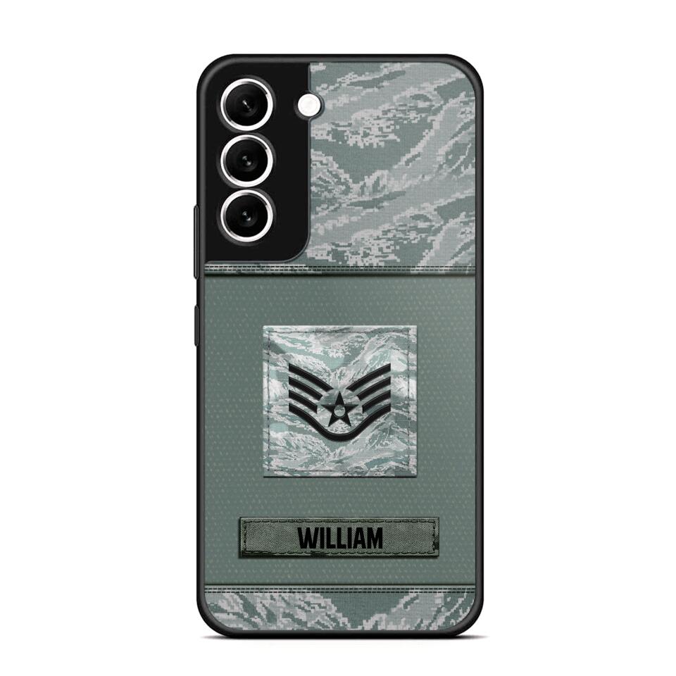 Personalized U.S Soldier/Veterans Camo Phone Case Printed 22JUL-DT18