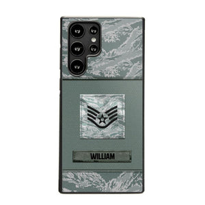 Personalized U.S Soldier/Veterans Camo Phone Case Printed 22JUL-DT18