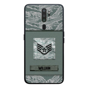 Personalized U.S Soldier/Veterans Camo Phone Case Printed 22JUL-DT18