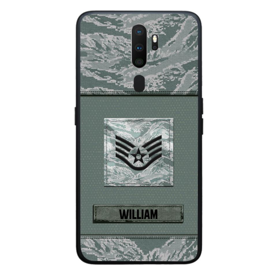 Personalized U.S Soldier/Veterans Camo Phone Case Printed 22JUL-DT18