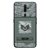 Personalized U.S Soldier/Veterans Camo Phone Case Printed 22JUL-DT18