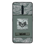 Personalized U.S Soldier/Veterans Camo Phone Case Printed 22JUL-DT18