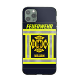 Personalized German Firefighter Phone Case Printed 22JUL-HC18