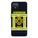 Personalized German Firefighter Phone Case Printed 22JUL-HC18