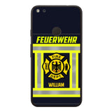 Personalized German Firefighter Phone Case Printed 22JUL-HC18