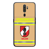 Personalized Austrian Firefighter Phone Case Printed 22JUL-HC18