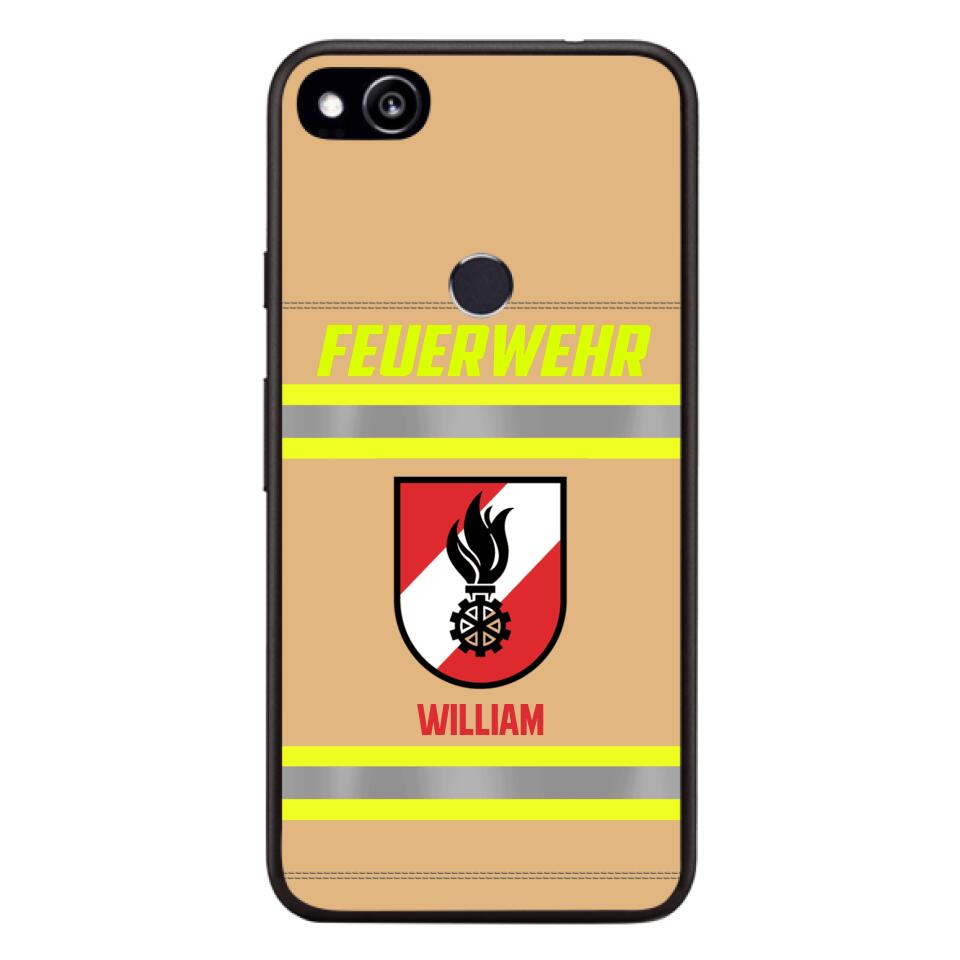 Personalized Austrian Firefighter Phone Case Printed 22JUL-HC18