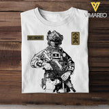 Personalized Swiss Soldier/Veterans Tshirt Printed 22JUL-HQ18