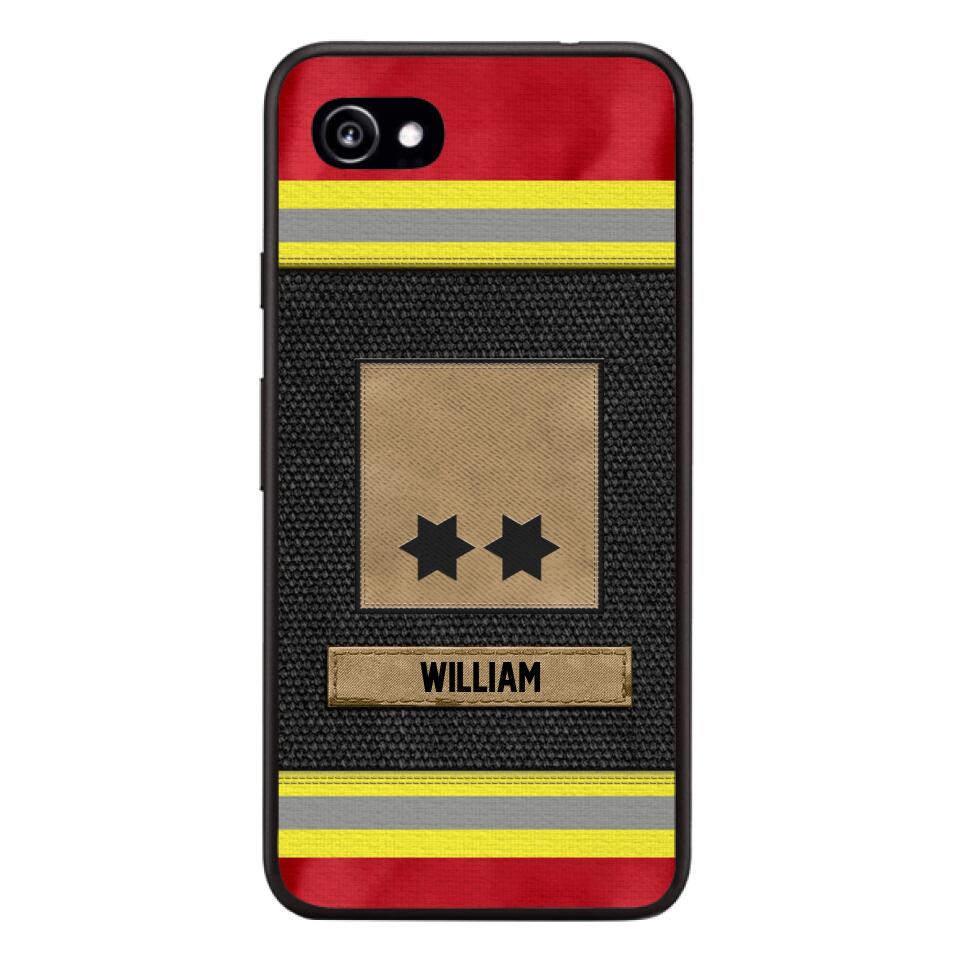 Personalized Austria Firefighter Custom Ranks Uniform 18