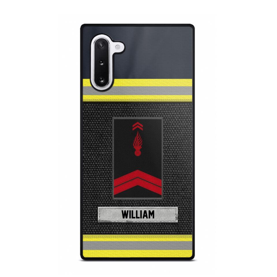 Personalized French Firefighter Custom Ranks Uniform 18