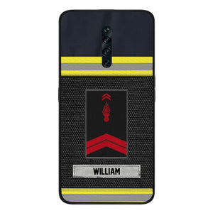 Personalized French Firefighter Custom Ranks Uniform 18