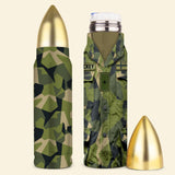 Personalized Sweden Veteran/ Solider Bullet Tumbler QTVQ2006