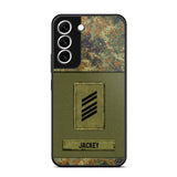 Personalized German Soldier Camo Phone Case Printed 22JUL-DT17