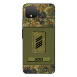 Personalized German Soldier Camo Phone Case Printed 22JUL-DT17