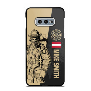 Personalized Austrian Firefighter Phone Case Printed 22JUL-HY23