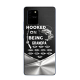 Personalized Hooked On Being Grandpa Phone Case Printed 22JUY-HQ02