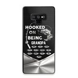 Personalized Hooked On Being Grandpa Phone Case Printed 22JUY-HQ02