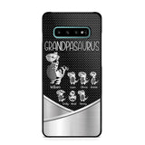 Personalized Grandpasaurus With Kid Phone Case Printed 22JUY-DT02