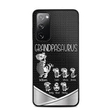 Personalized Grandpasaurus With Kid Phone Case Printed 22JUY-DT02