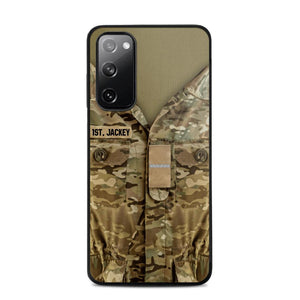 Personalized Danish Army/Soldier Phone Case Printed 22JUL-HQ05