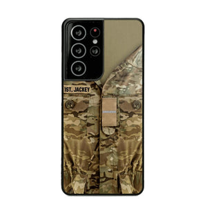 Personalized Danish Army/Soldier Phone Case Printed 22JUL-HQ05