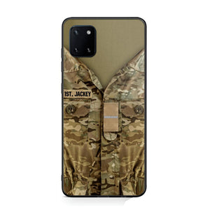 Personalized Danish Army/Soldier Phone Case Printed 22JUL-HQ05