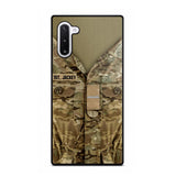 Personalized Danish Army/Soldier Phone Case Printed 22JUL-HQ05