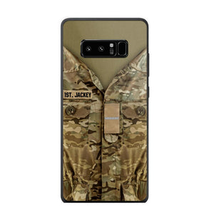 Personalized Danish Army/Soldier Phone Case Printed 22JUL-HQ05