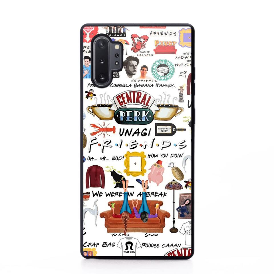 Personalized Central Perk Friends Besties Phonecase QTDT1108