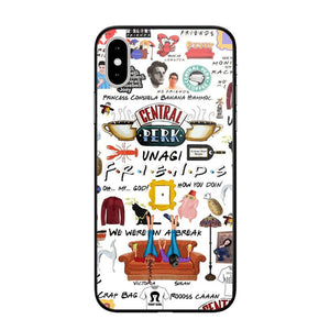 Personalized Central Perk Friends Besties Phonecase QTDT1108