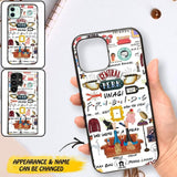 Personalized Central Perk Friends Besties Phonecase QTDT1108