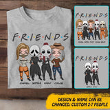 Personalized Friend Halloween Day Murder Tshirt Printed QTDT1308