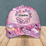 Personalized Grandma Kid Colorful Sparkling 3D Cap Printed 22AUG-HQ27