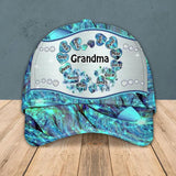 Personalized Grandma Kid Colorful Sparkling 3D Cap Printed 22AUG-HQ27